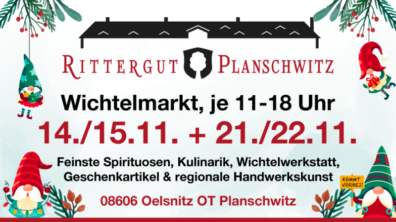 Rittergut Planschwitz - Wichtelmarkt 2026